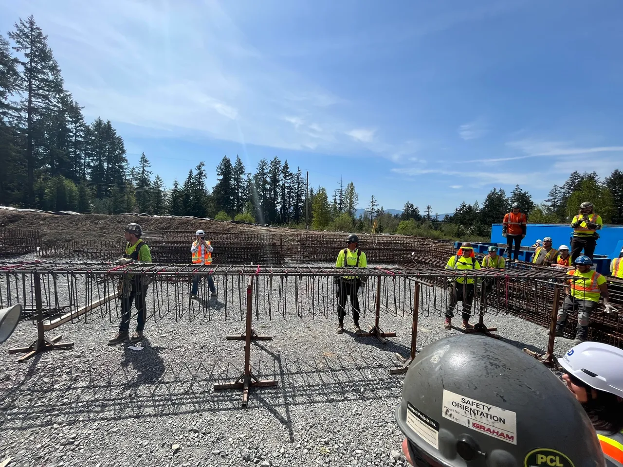 Rebar installation