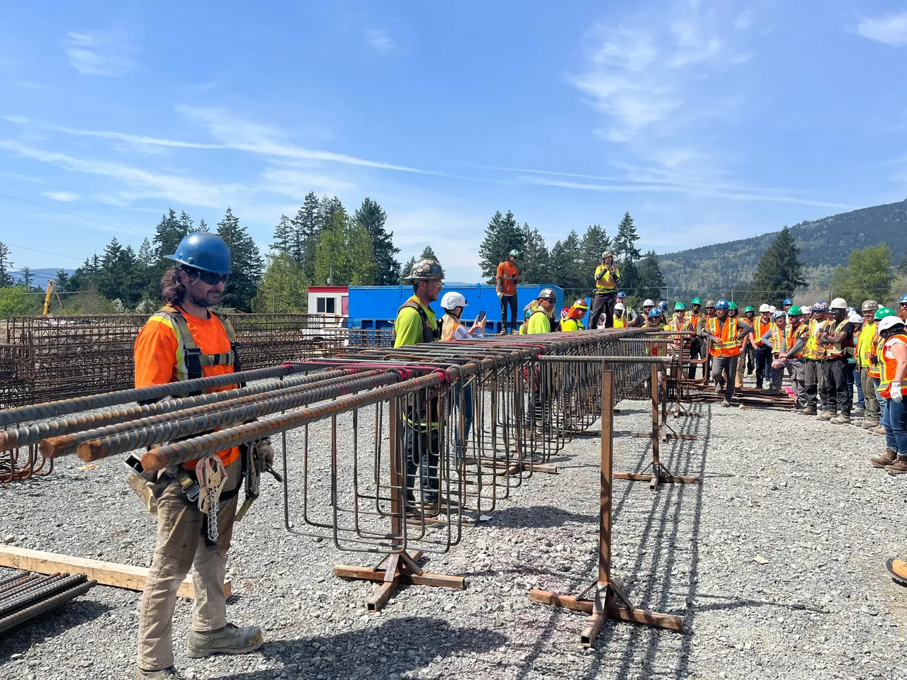 Pre-fabricated rebar